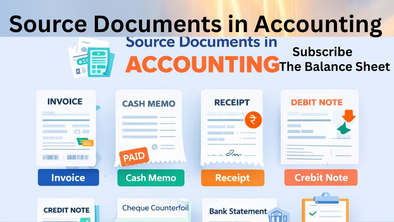 Source Documents in Accounting