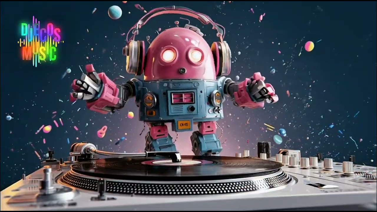 ELECTROHOUSE FUTURISTA ⚡( 🎶song: storm) Robots & EDM del Futuro | DJECOSMUSIC 