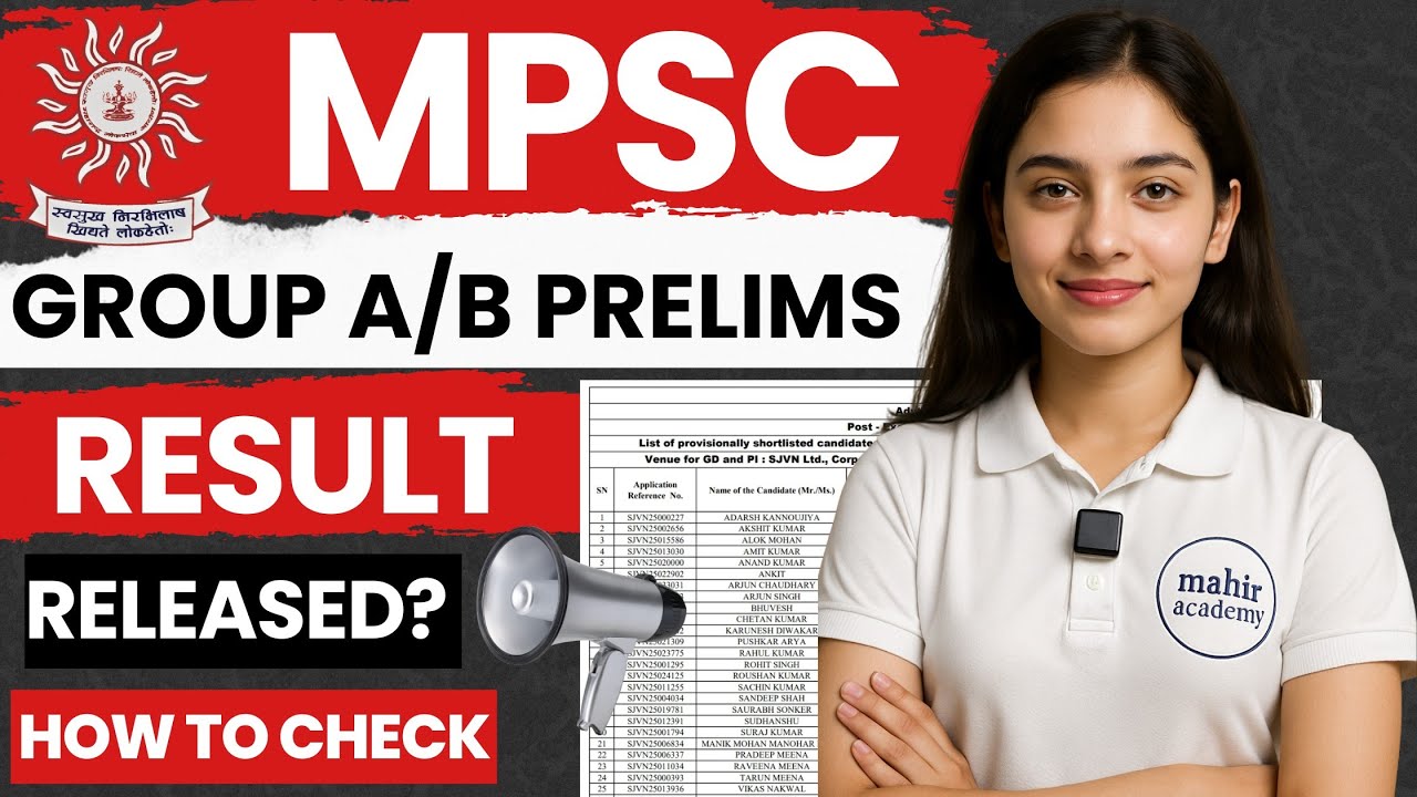 mpsc prelims result 2025 | maharashtra public service commission result | mahir academy