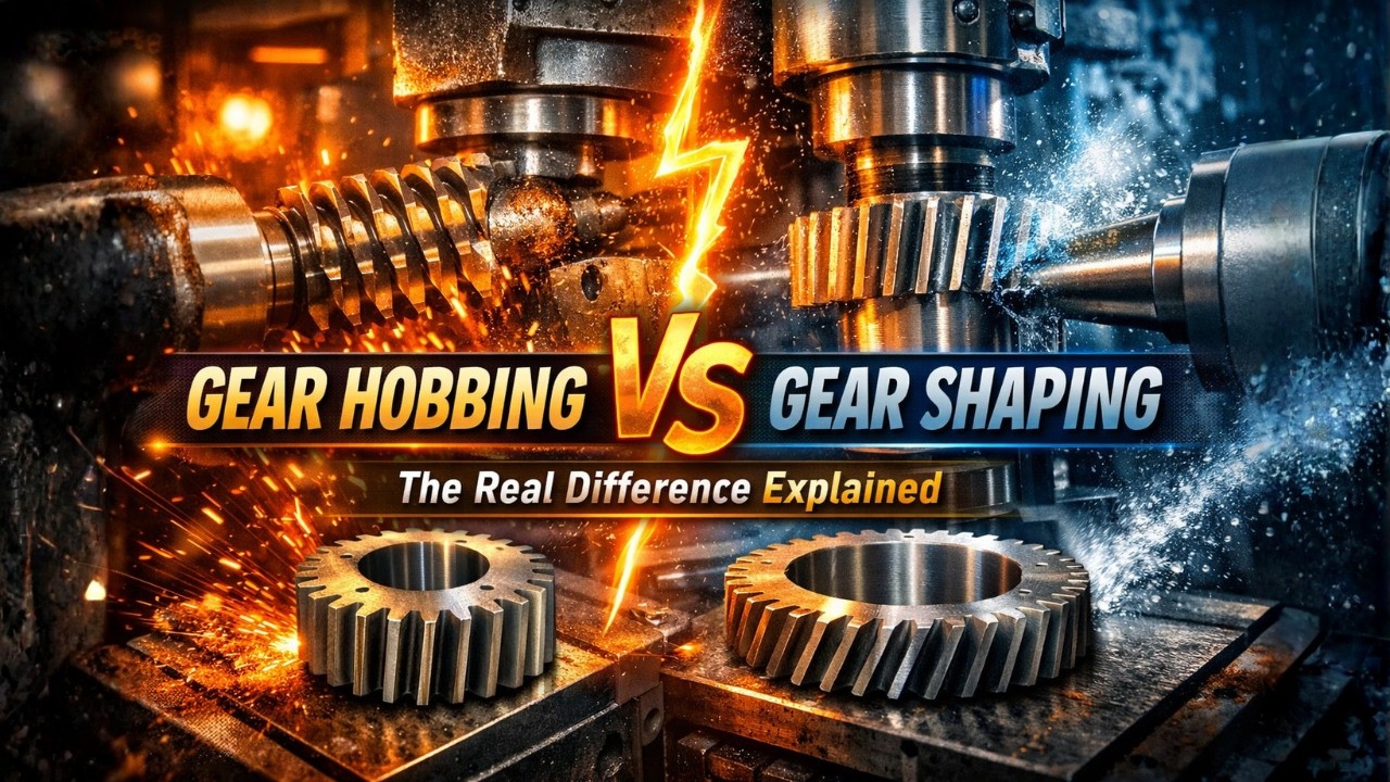 Gear Hobbing vs Gear Shaping: The Real Difference Explained