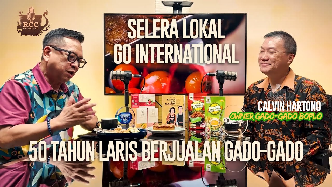 TUKANG GADO-GADO DI GANG KECIL TAPI BISA BANGUN BELASAN CABANG - RCC PODCAST #POPULERJALURKULINER