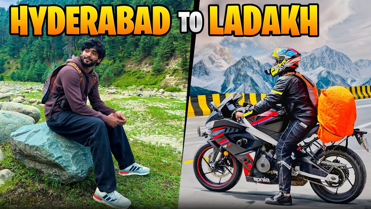 Hyderabad to Ladakh | bikes transporting to Jammu | 2025 Ladakh ride | EP 1