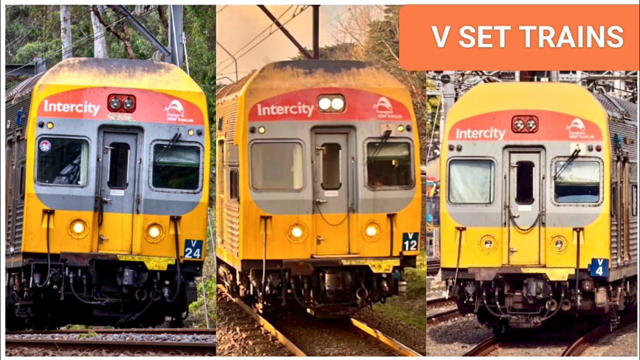 Australia’s iconic Intercity train | The Legendary V Set Trains | Tribute compilation