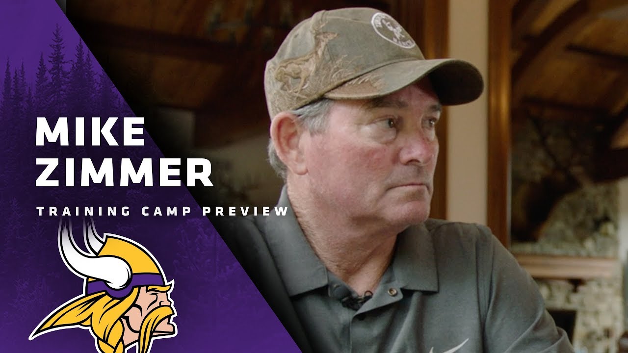 Mike Zimmer: I'm Very Excited ... It's Time To Get Back To Work | Minnesota Vikings