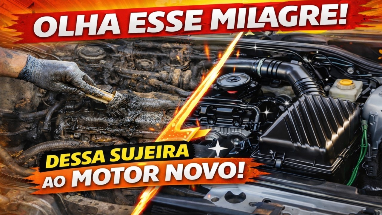 Trato no motor do Escort 1996