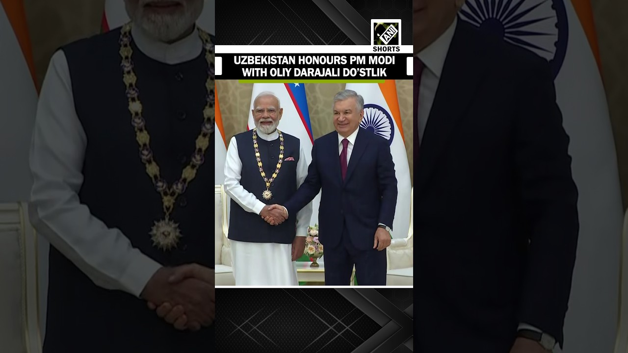 PM Modi gets Uzbekistan's Oliy Darajali Do&rsquo;stlik Order, dedicates honour to enduring India ties