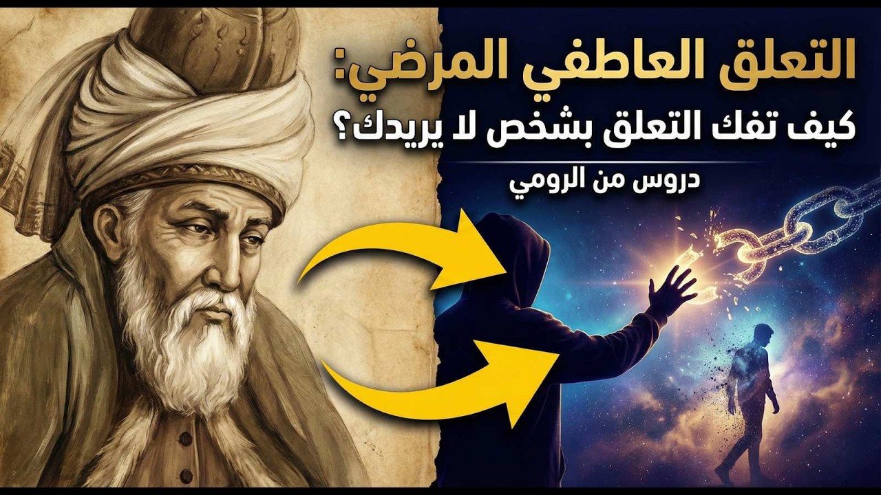 كيف تفك التعلق بشخص لا يريدك؟ حكمة جلال الدين الرومي