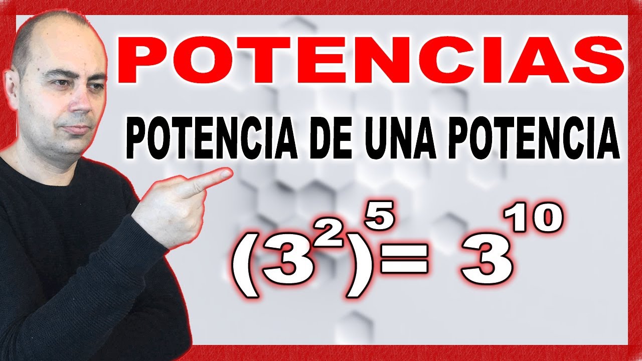 💥POTENCIA DE UNA POTENCIA [SÚPER FÁCIL] 💥 Propiedades De La Potenciación #3