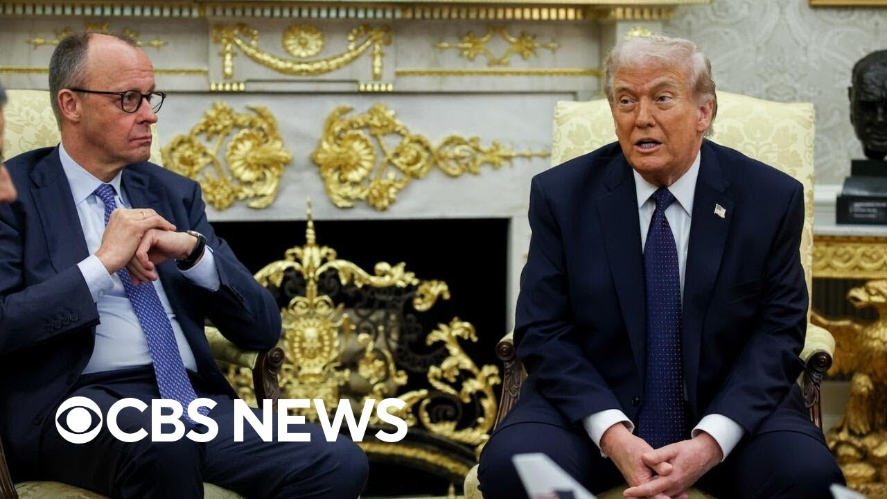 Trump says Israel didn't force his hand in striking Iran during Oval Office meeting