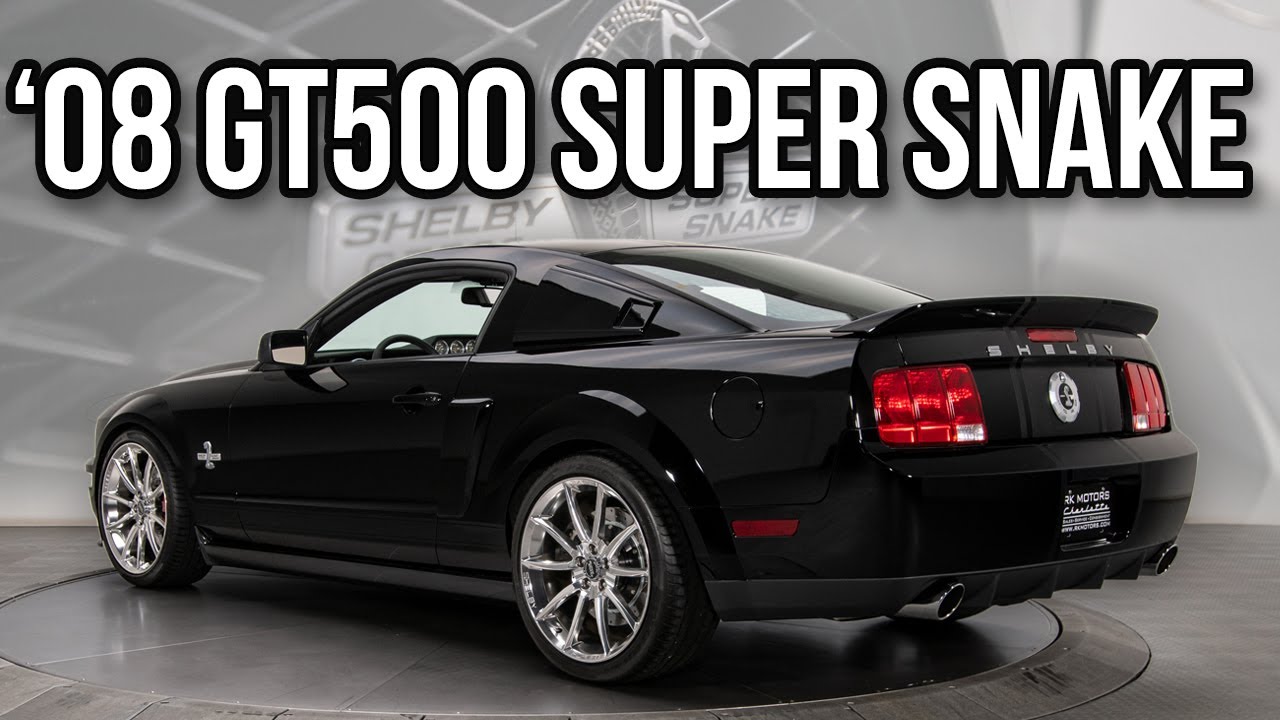 2008 Shelby GT500 Super Snake 725hp Kenne Bell Supercharged V8 6-speed  -  SOLD  -  #137451