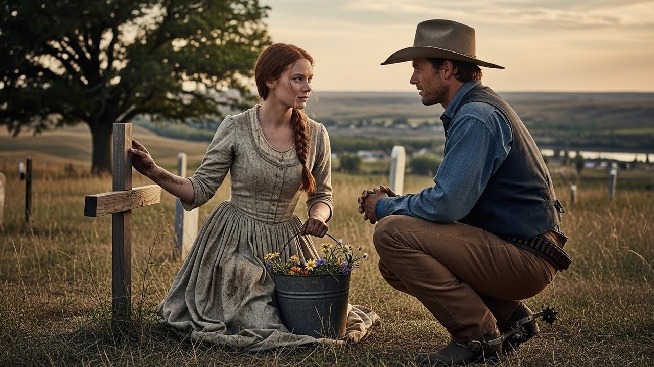She Was Tending a Grave Every Day Alone, The Cowboy Joined Her and Said 
