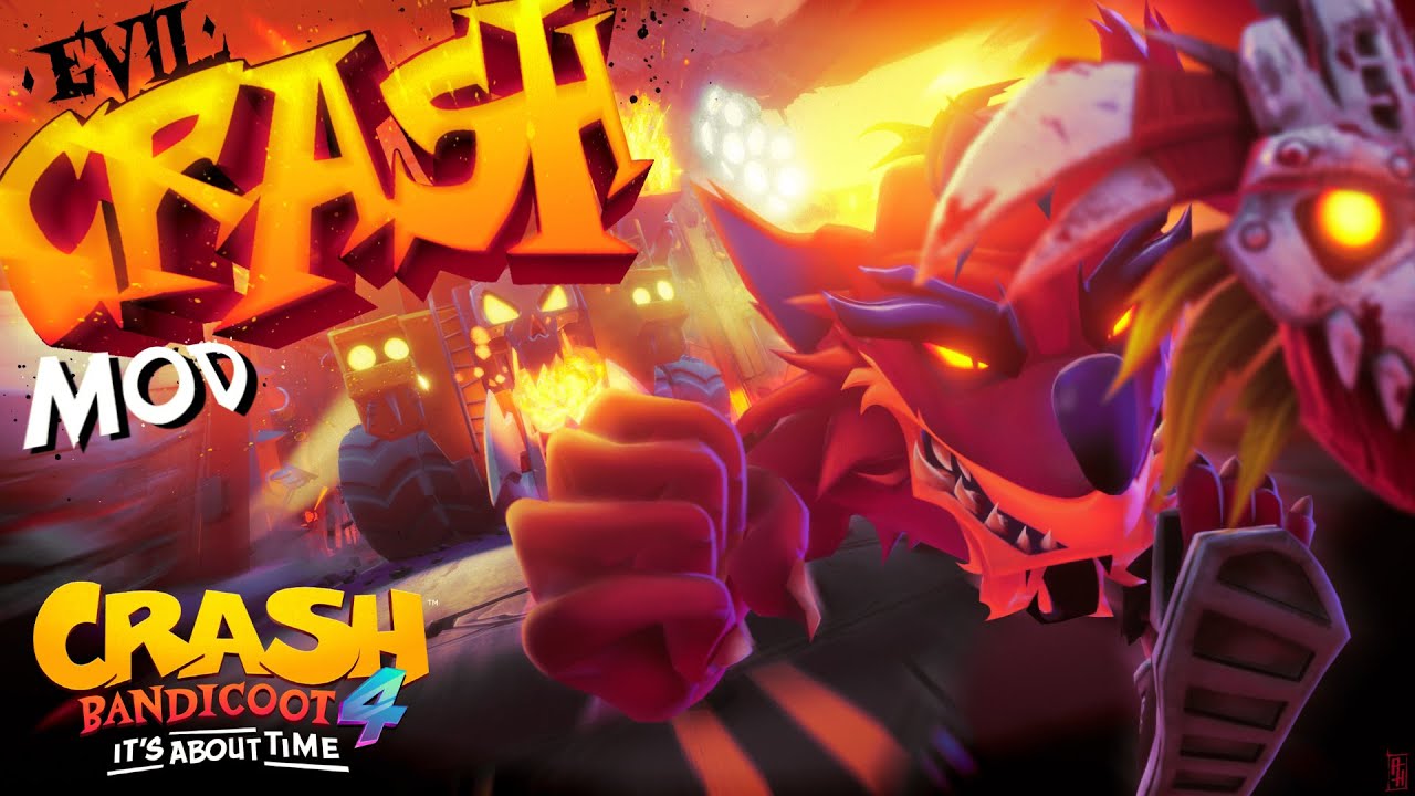 EVIL CRASH mod [release] - Crash Bandicoot 4: It's About Time