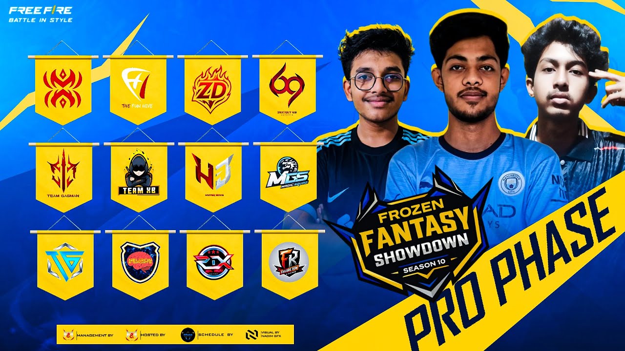 FROGEN FANTASY SHOWDOWN&nbsp;S-10 || PRO PHASE || T4B PRODUCTION