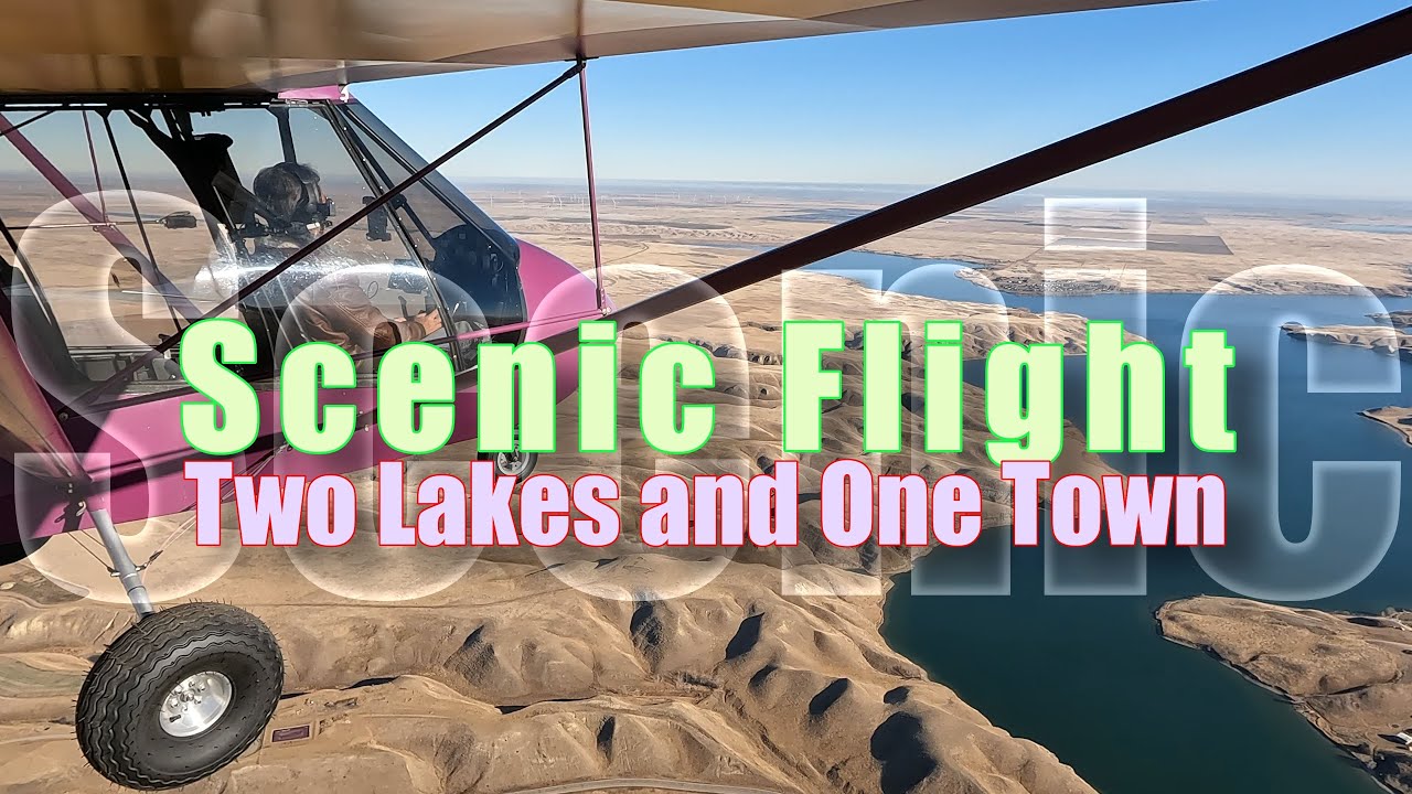 Scenic Flight - Two Lakes and One Town