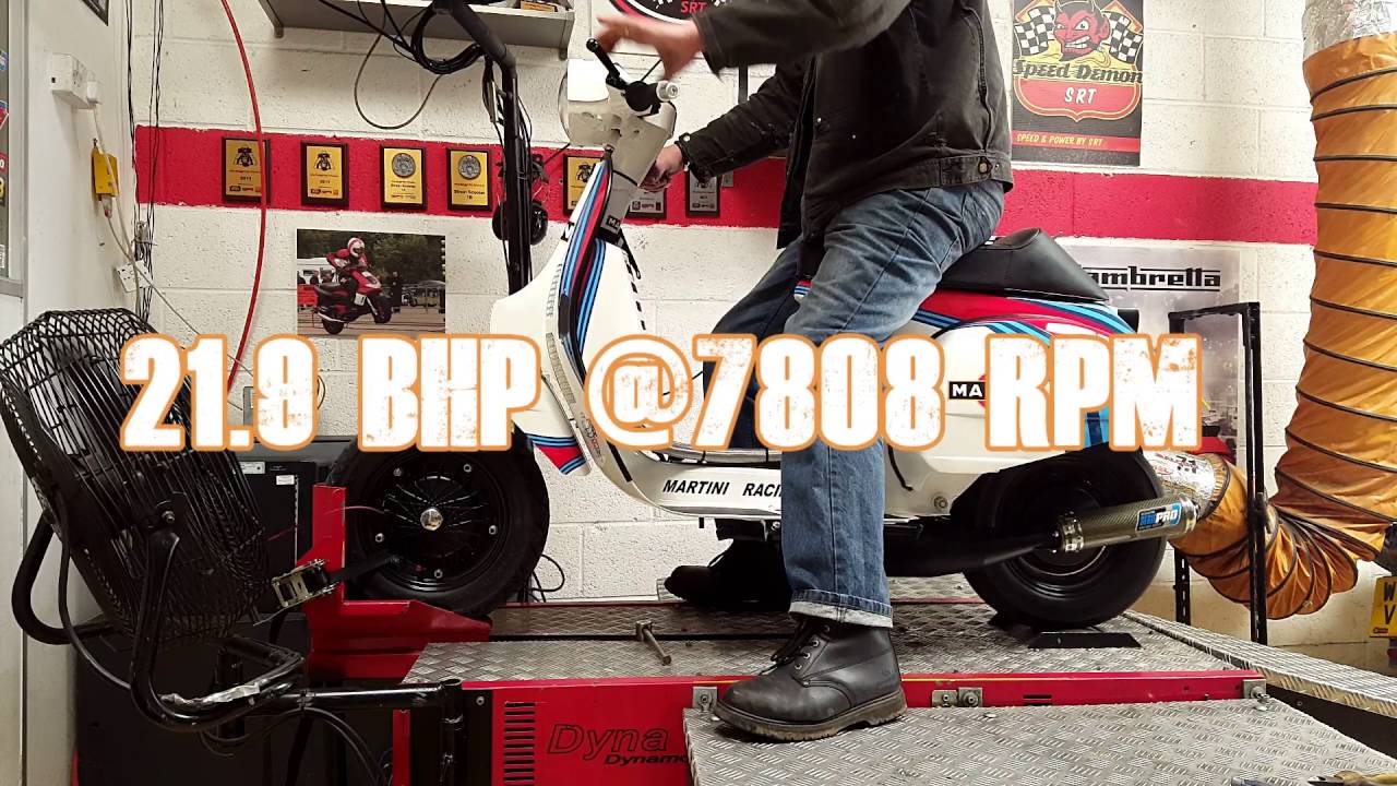 Vespa PX 225 LC Back after a few changes