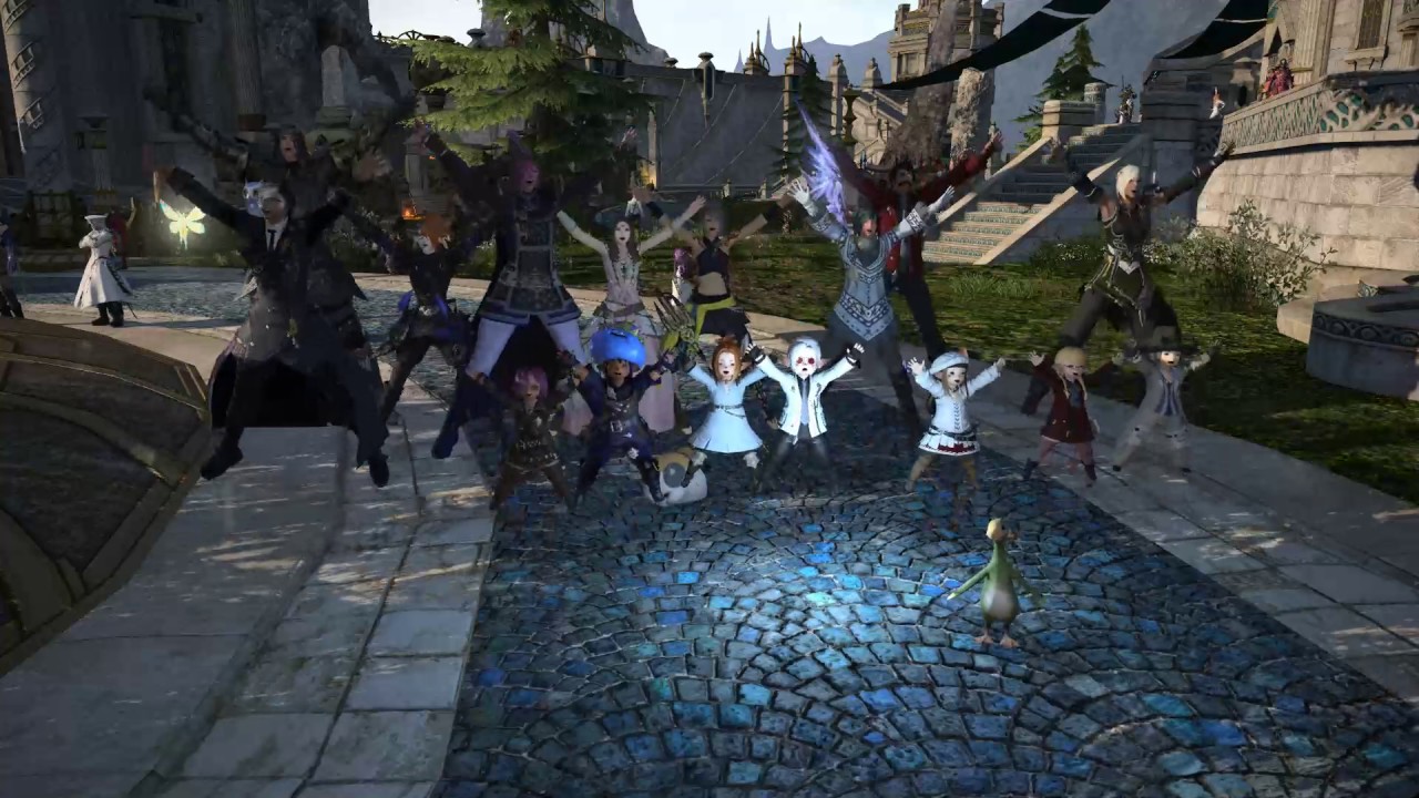 FFXIV Idyllshire Dance Party