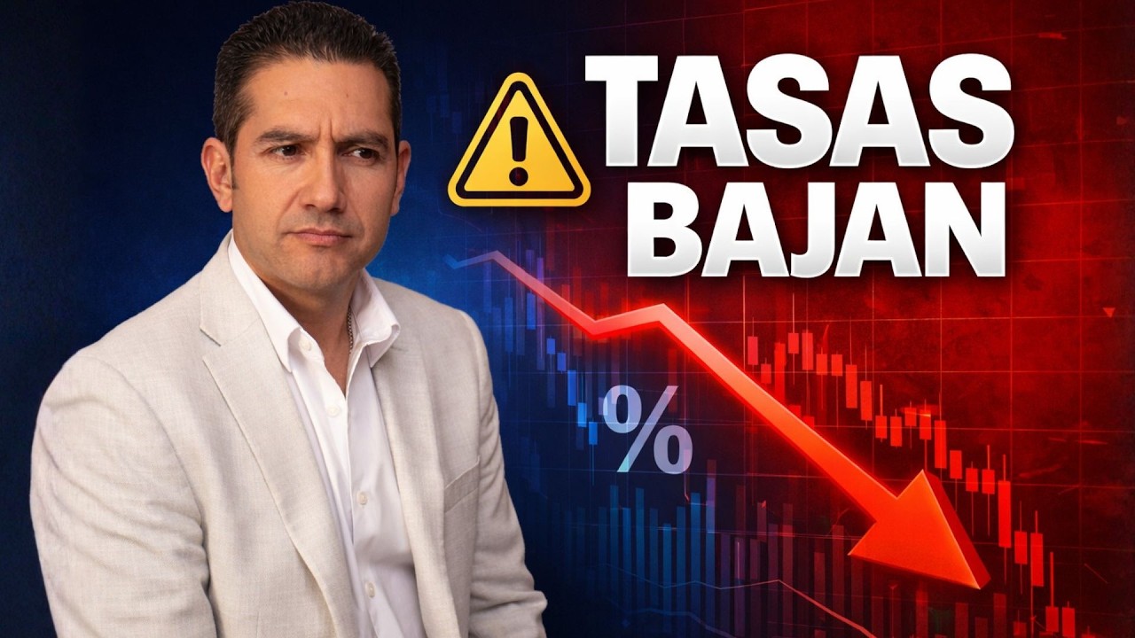 Tasas más bajas: ¿Oportunidad o señal de Peligro para tus finanzas? | Andres Gutierrez