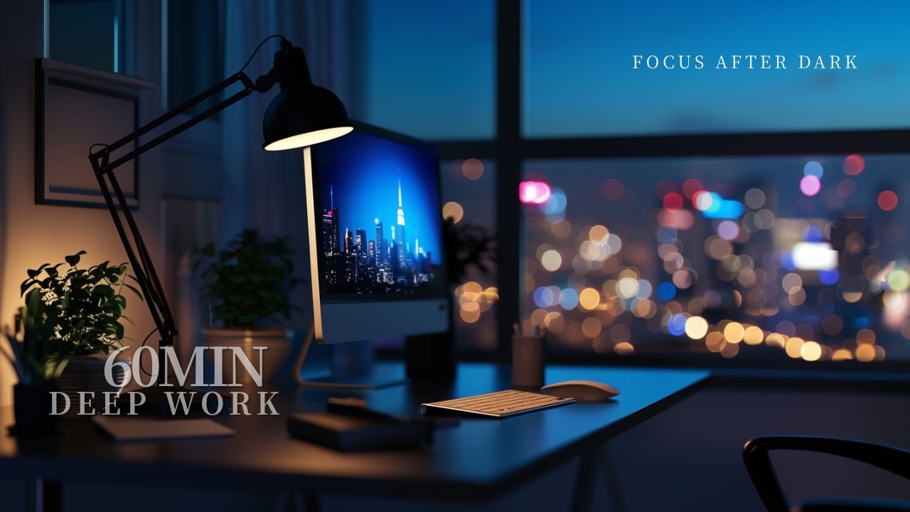 Deep Work Music – 60 Minutes | No Lyrics | 80 BPM Focus