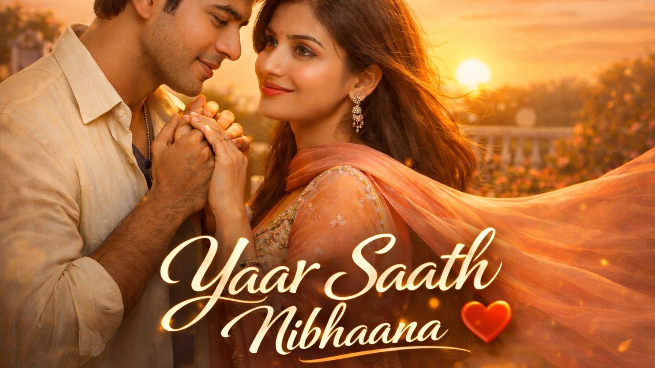 Yaar Saath Nibhaana ❤️ | Udit–Alka Style Romantic Duet | 2000s Bollywood Melody