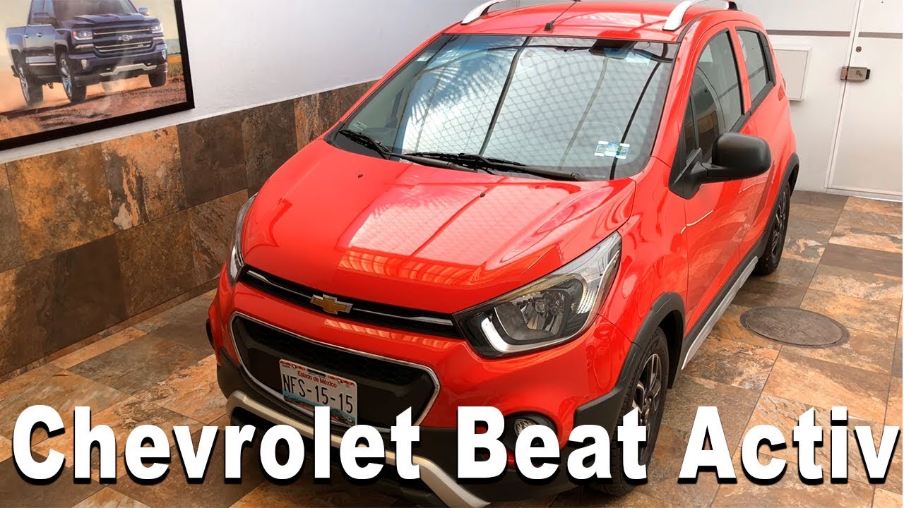Chevrolet Beat Activ. Urbano con aires de todo-terreno