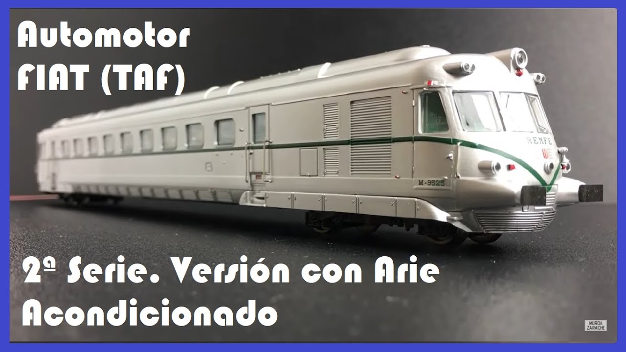 Automotor: TAF (Segunda serie) Renfe, con A/A Ibertren referencia 47021 con El Taller del Modelista