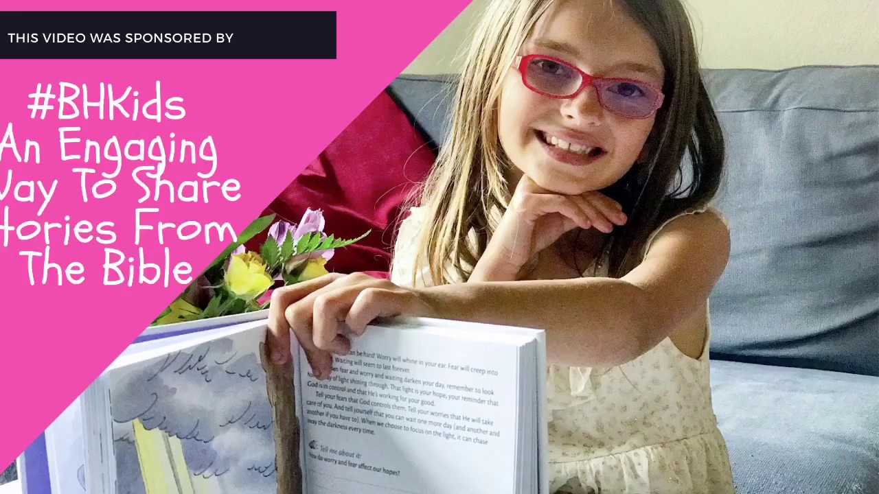 Hailey & Lyssie Review Faith, Hope & Love Devotional from #BHKids