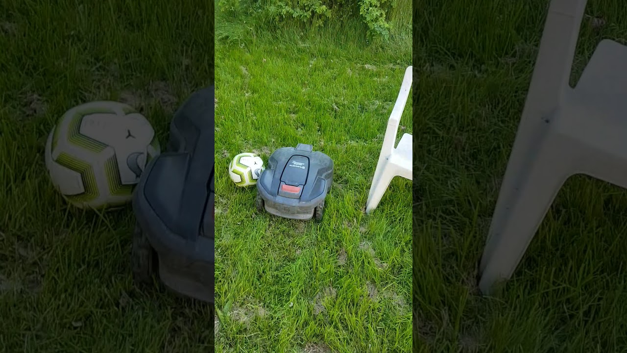 Automower 305 meets high grass.