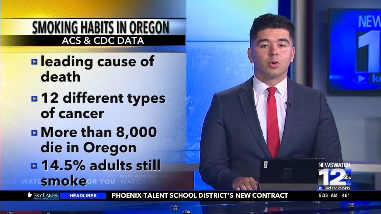 New data says smoking habits are leading cause of death in Oregon