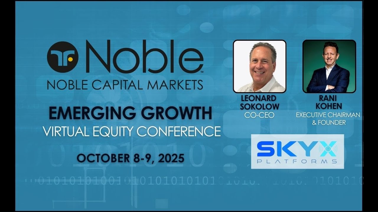 SKYX Platforms (SKYX)  - October Virtual Conference