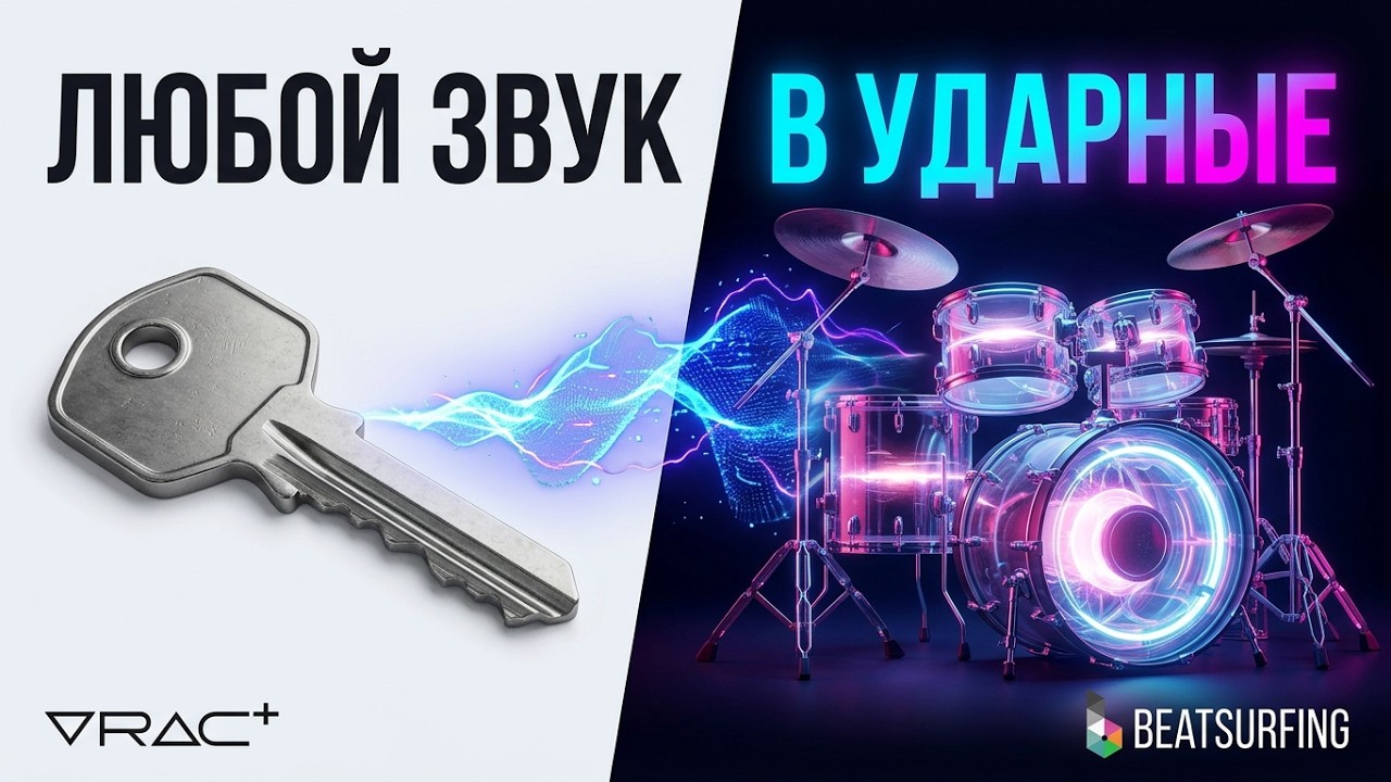 VRAC+: любой звук - в ударные | Руководство | BEATSURFING