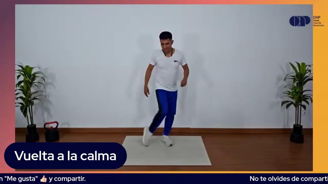 Actividad Física: Flexión de piernas con silla (Clase n° 14 - 2026)