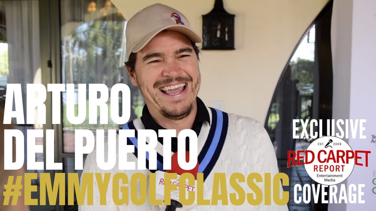 Arturo del Puerto interviewed at 20th Annual Emmys Golf Classic Fundraiser #EmmyGolfClassic