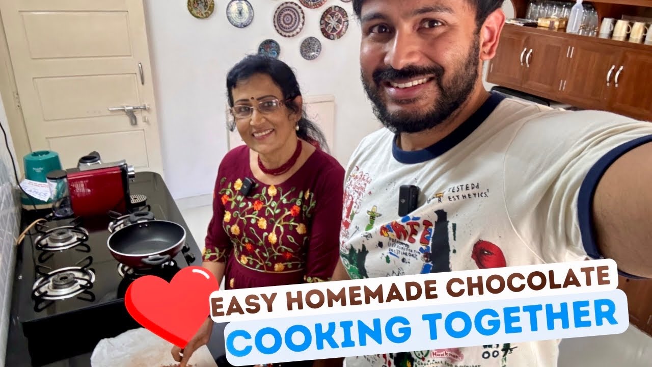 Amma & Son Cooks Chocolate Together