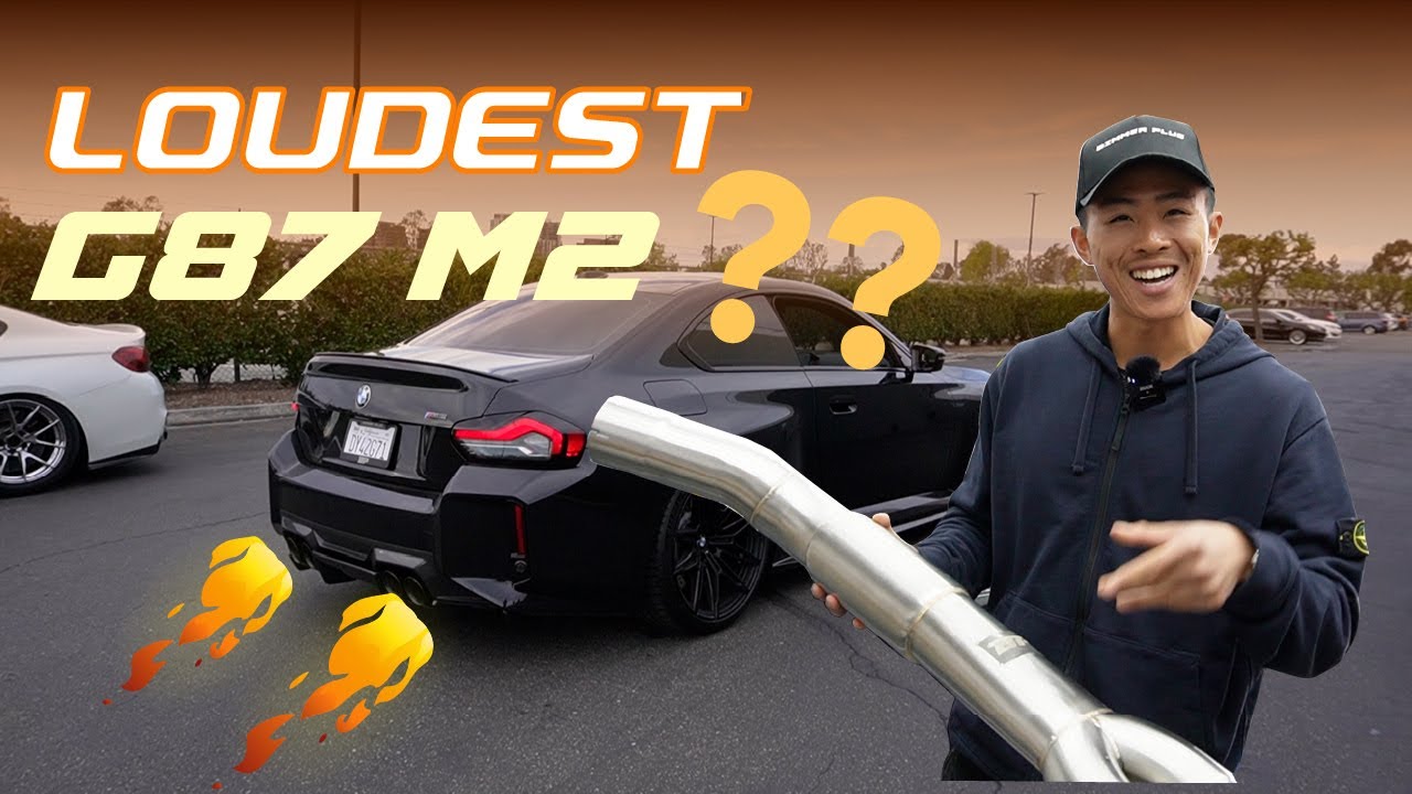 WE MADE THE BEST SOUNDING G87 M2 IN THE WORLD