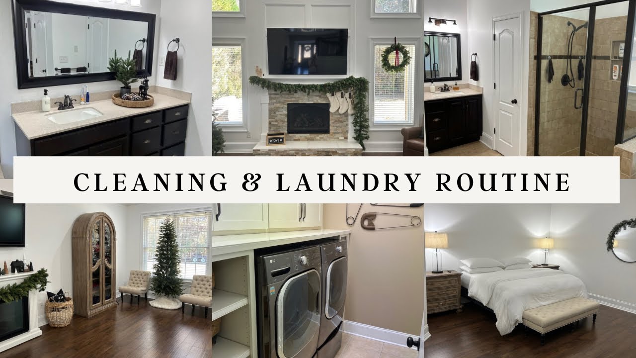 CLEANING MOTIVATION | CLEANING & LAUNDRY ROUTINE | LAUNDRY MOTIVATION | DEEP CLEAN WITH ME
