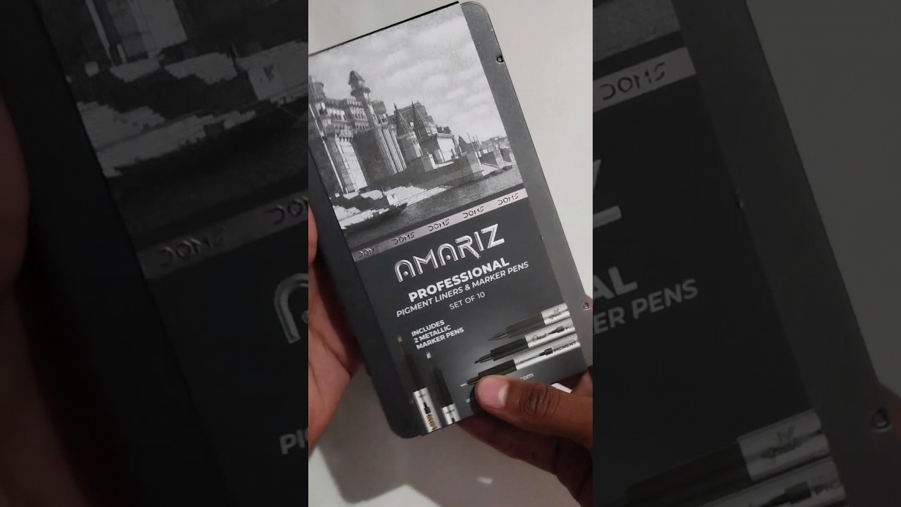 AMARIZ PIGMENT PENS DOMS | OUTLINEING PENS | DRAWING PEN | ANIME DRAW | #drawing #art #anime #sketch