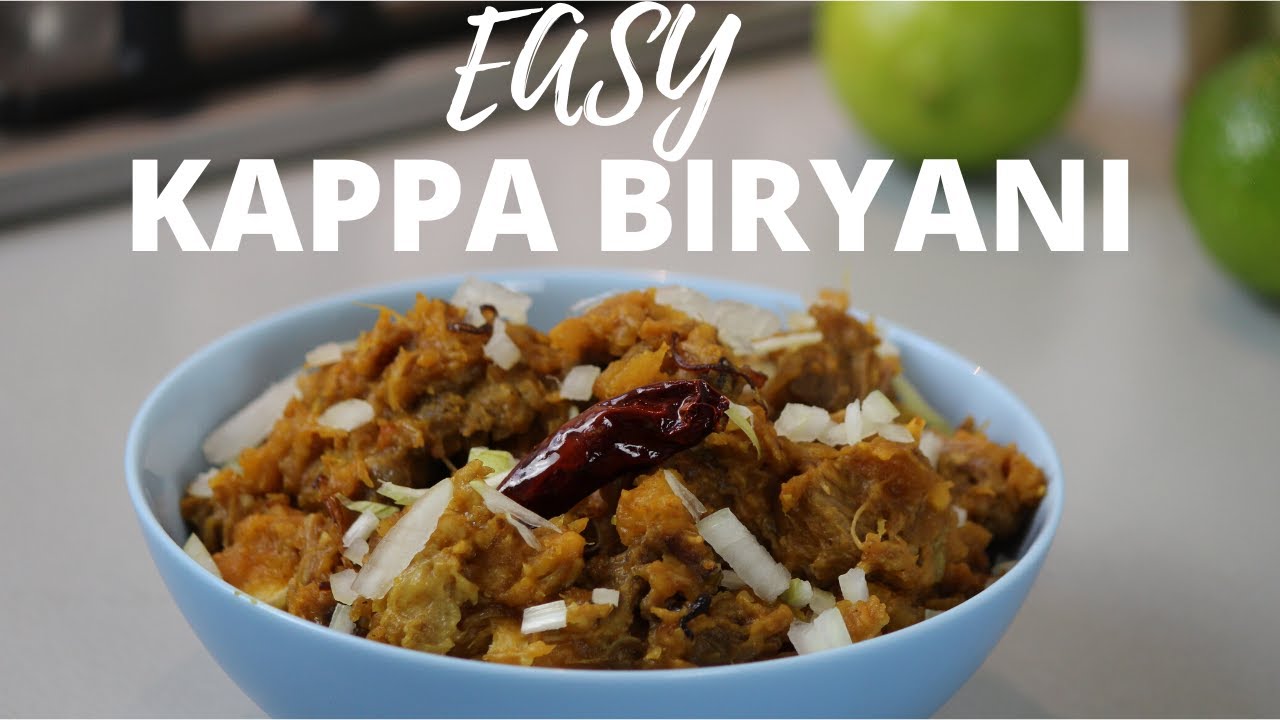 Kappa biriyani malayalam ! how to make Kappa biriyani  ! cassava biriyani !