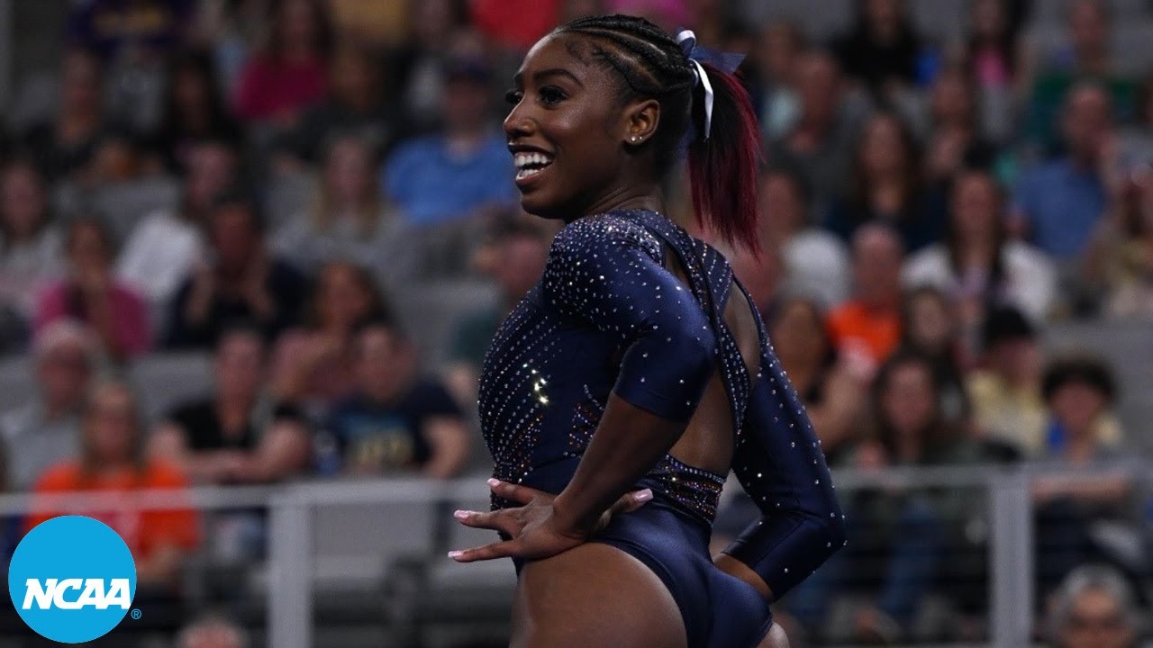 Derrian Gobourne - Floor at 2023 NCAA gymnastics semifinals