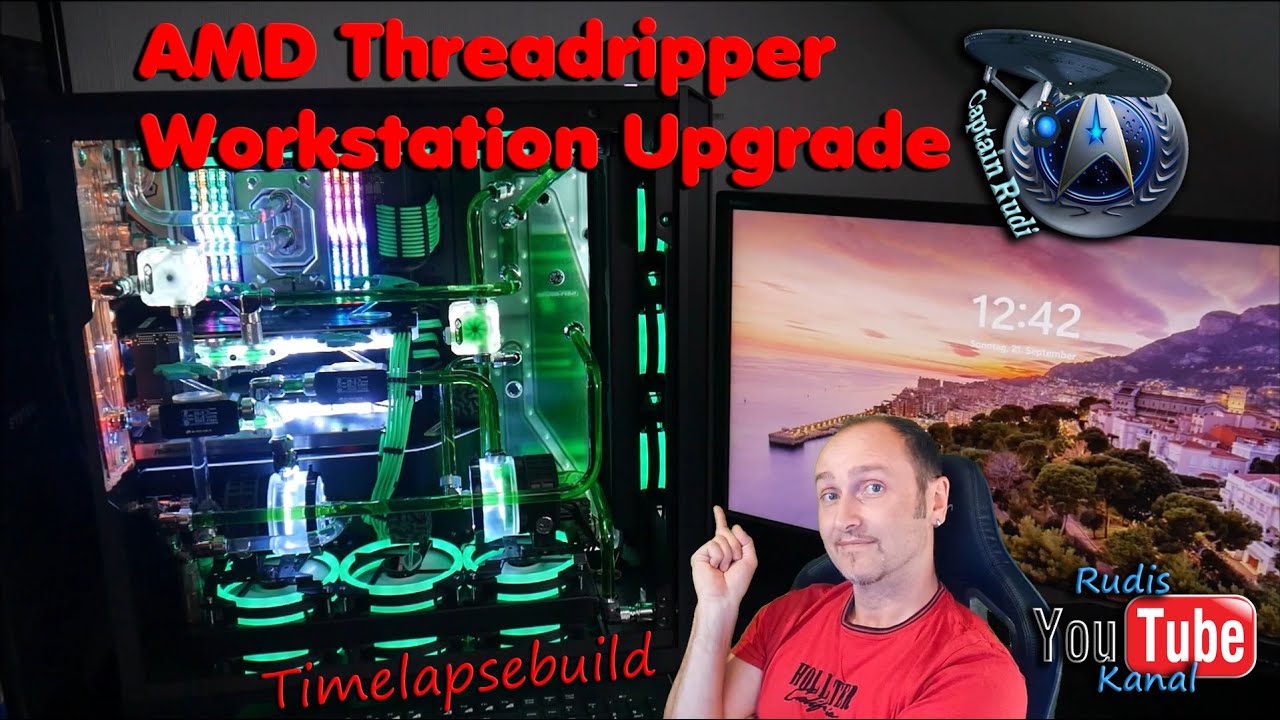 Meine AMD Threadripper Workstation braucht ein Upgrade - Timelapsebuild