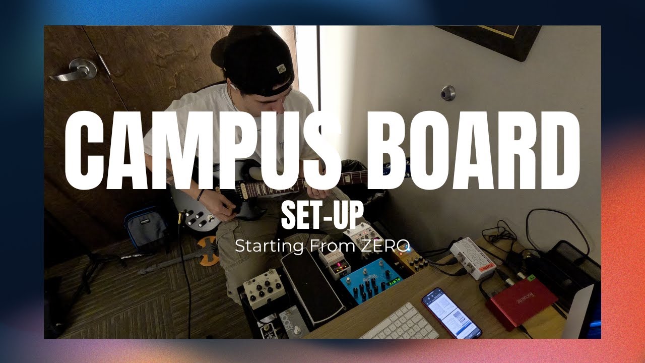 Dialing A Campus Worship Pedalboard From ZERO | ACS1