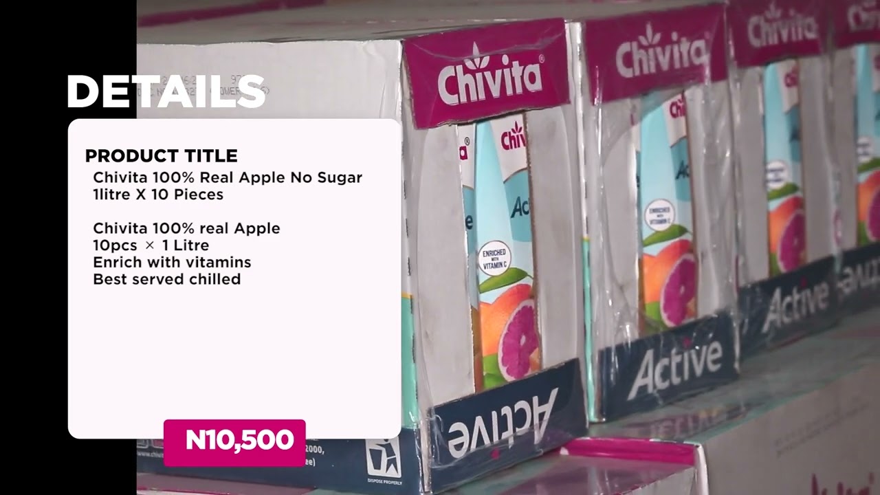 Chivita 100 percent Real Apple Juice