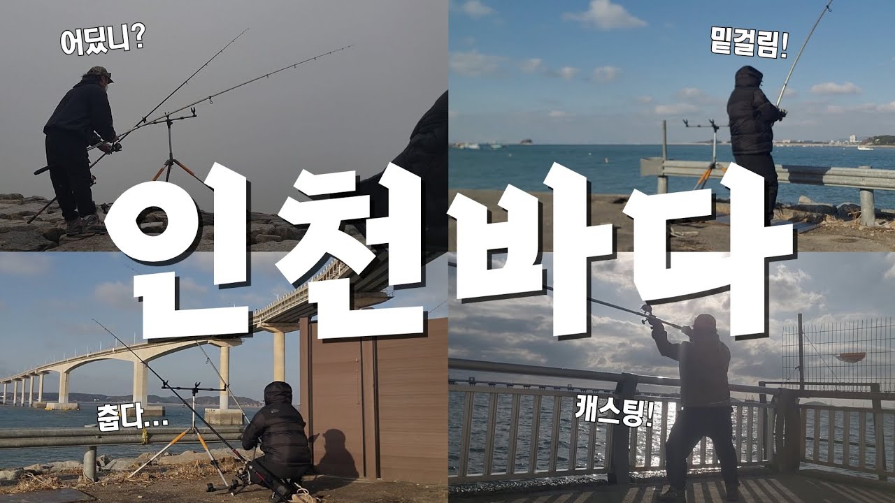 힐링 원투낚시, 뭐라도 나오겠지!(인천 원투낚시)