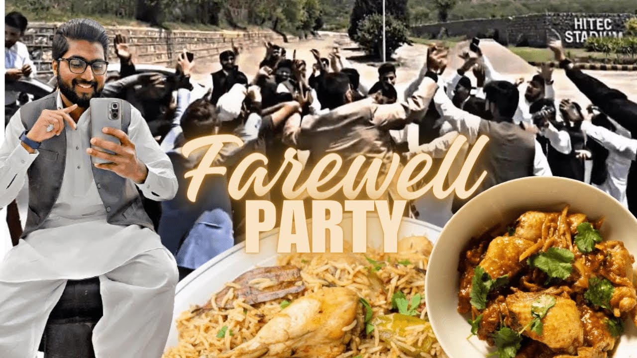 Heavy Farewell Party 2k24 😍 | Batch 2020 | Hitec University | Day with Huzaifa