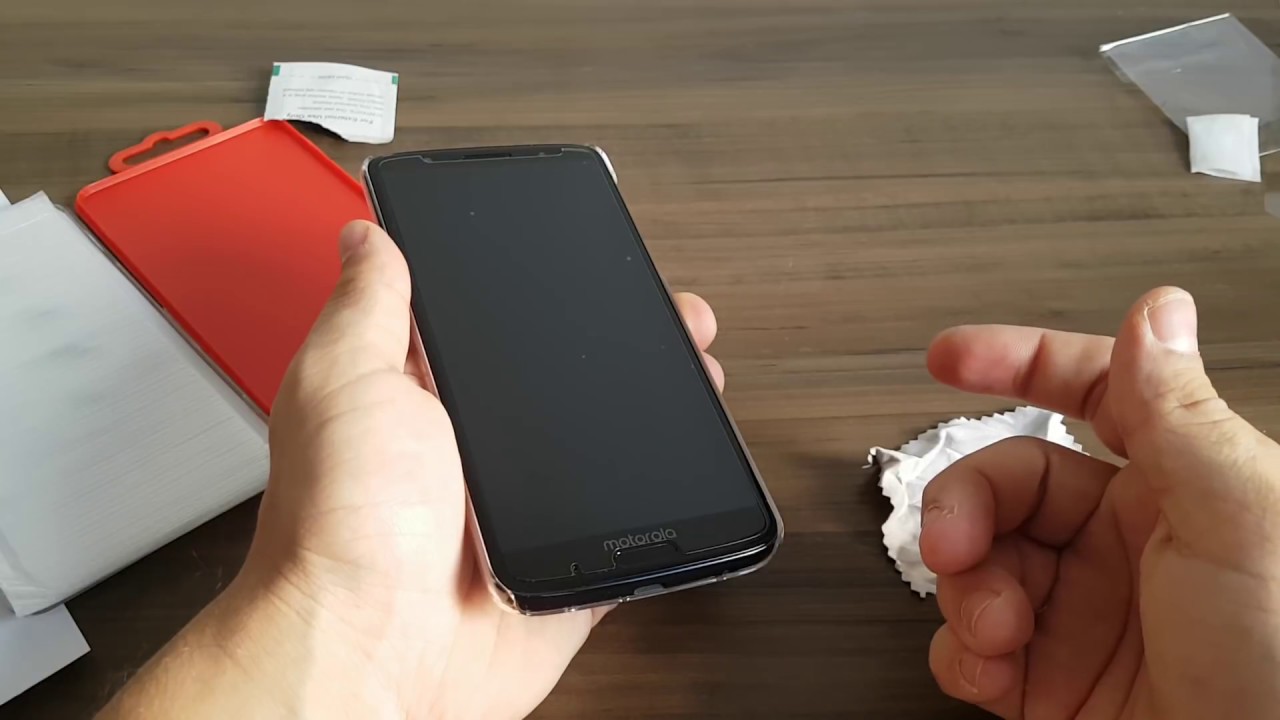 Película de Vidro Original Muvit Motorola para moto G6 G6 Plus G6 Play