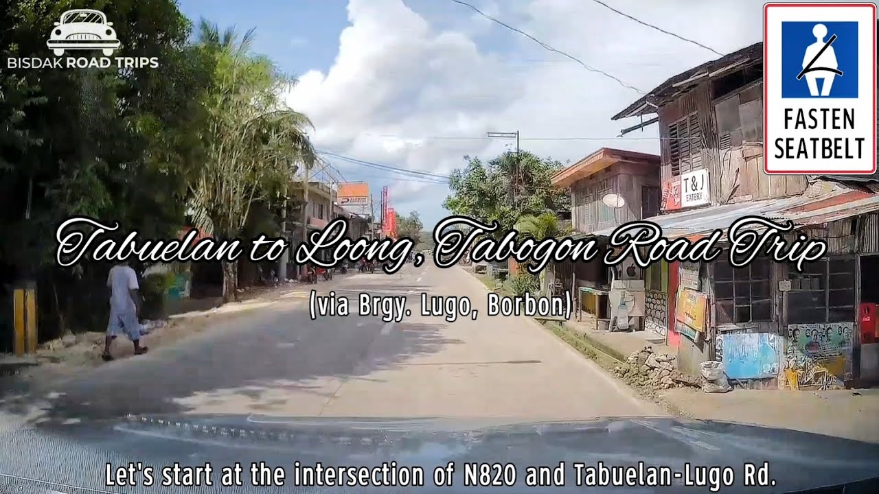 Tabuelan to Loong, Tabogon Road Trip (via Lugo, Borbon)