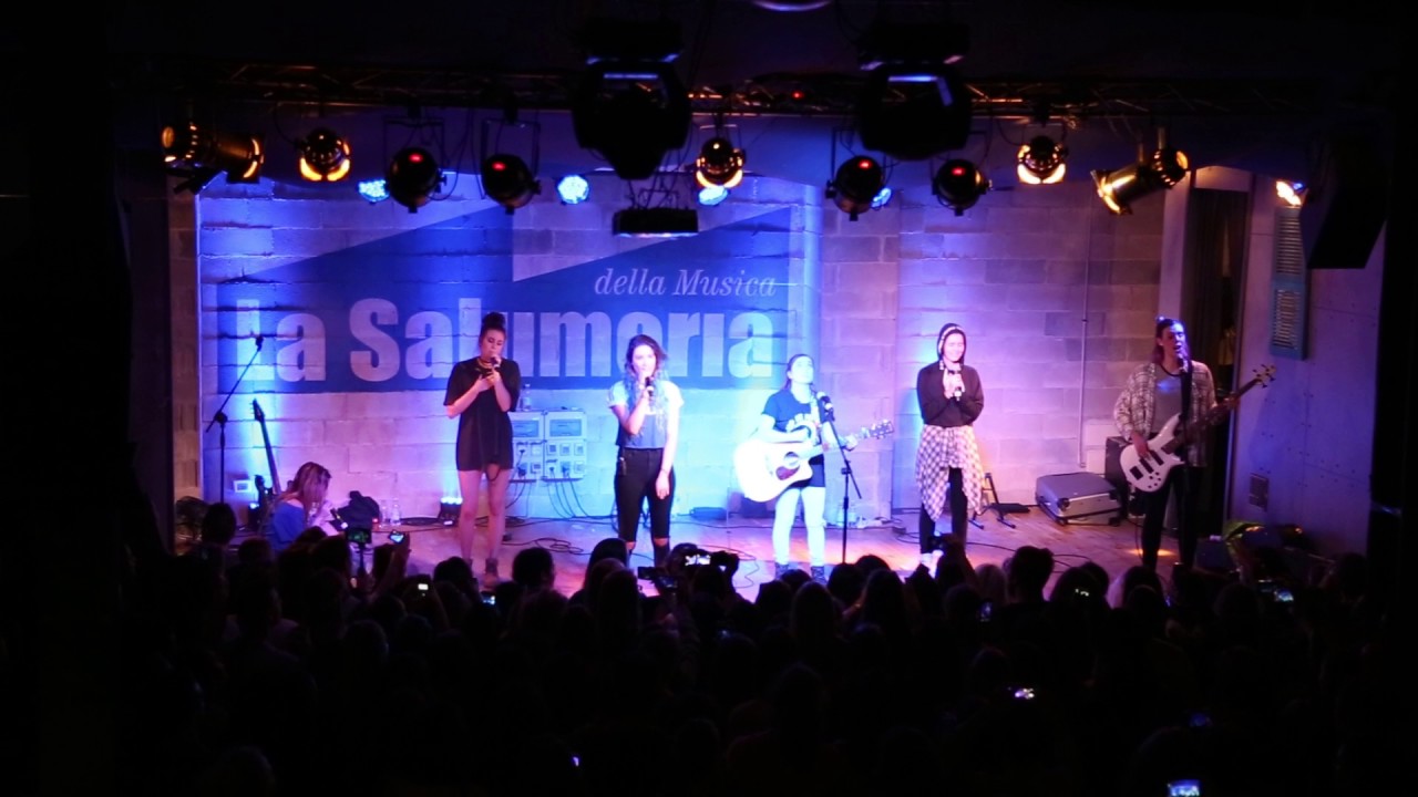 Cimorelli live in Milan - Good Enough - Up At Night Tour - 27/11/16