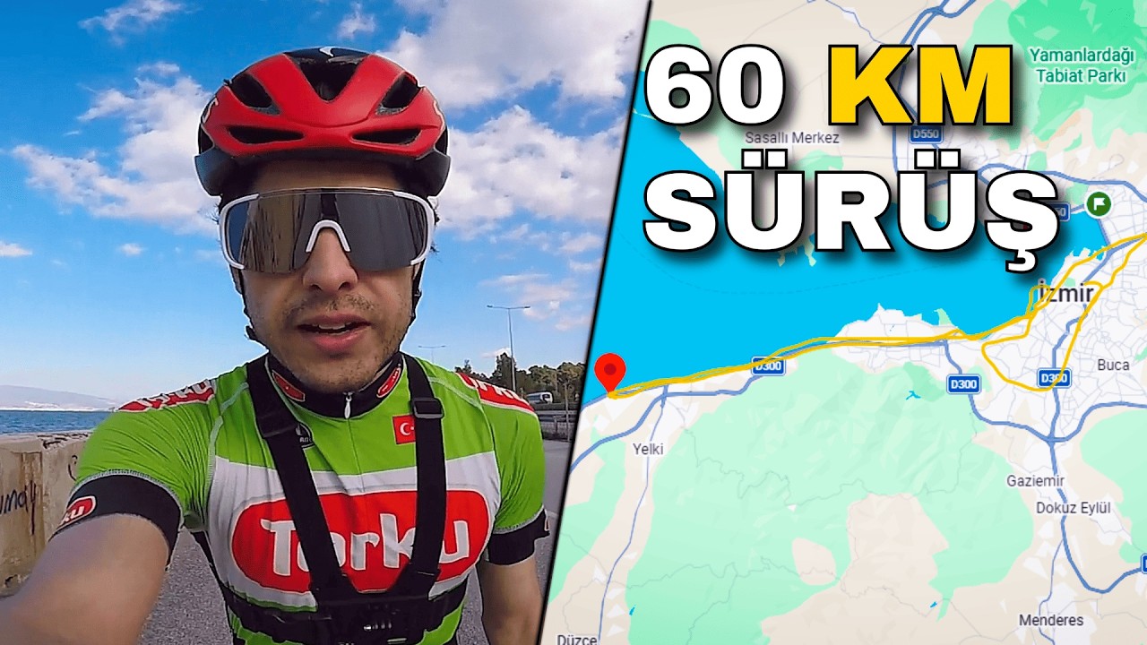 Yalnız Başına 60 KM – Sprint Attım Ama Rüzgar Affetmedi!