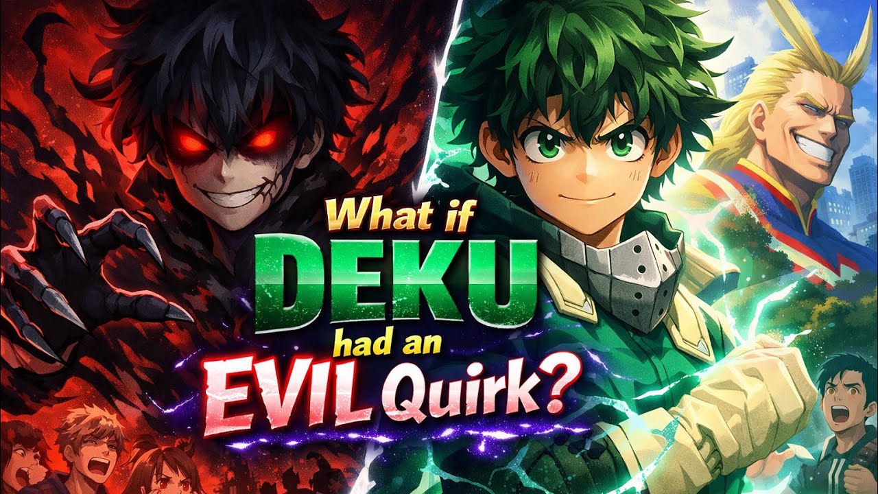 What if Deku had an EVIL Quirk?