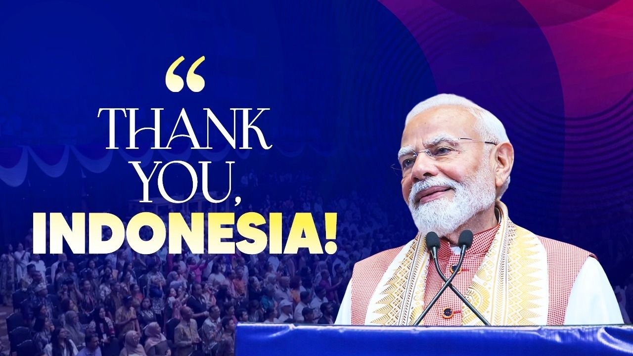 An unforgettable welcome followed by Indonesia's highest honour to PM Modi!