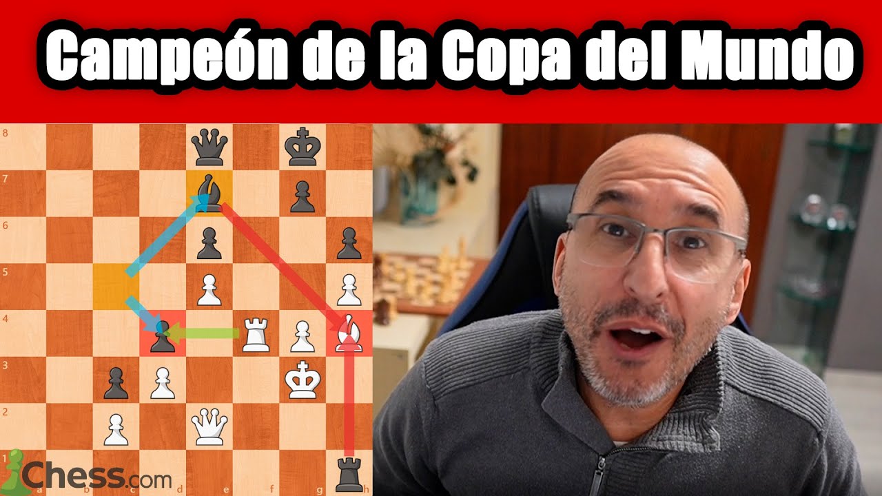 Campeón de la Copa del Mundo de Ajedrez!